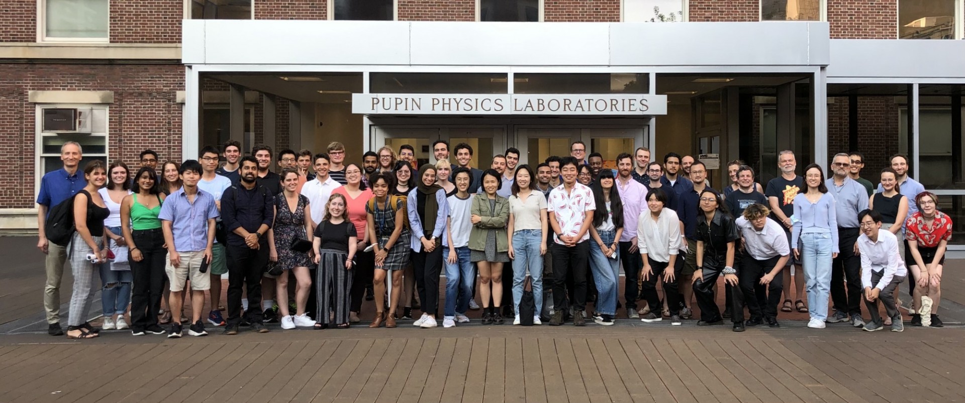 Image showing participants of Columbia's 2022 astrofest event.