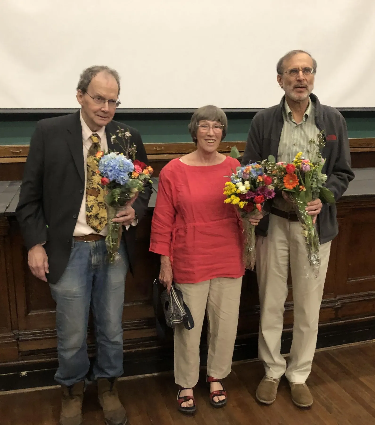 Joe Patterson, Jacqueline van Gorkom, Jules Halpern