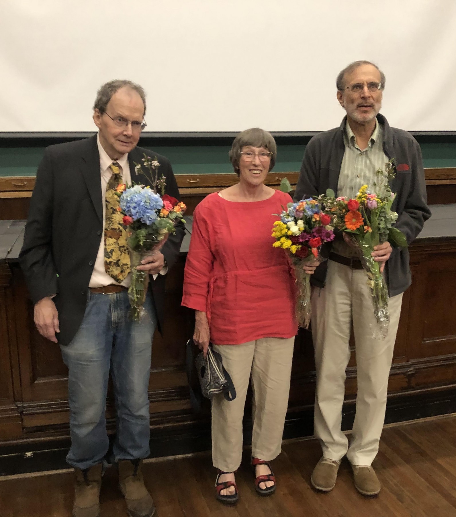 Joe Patterson, Jacqueline van Gorkom, Jules Halpern