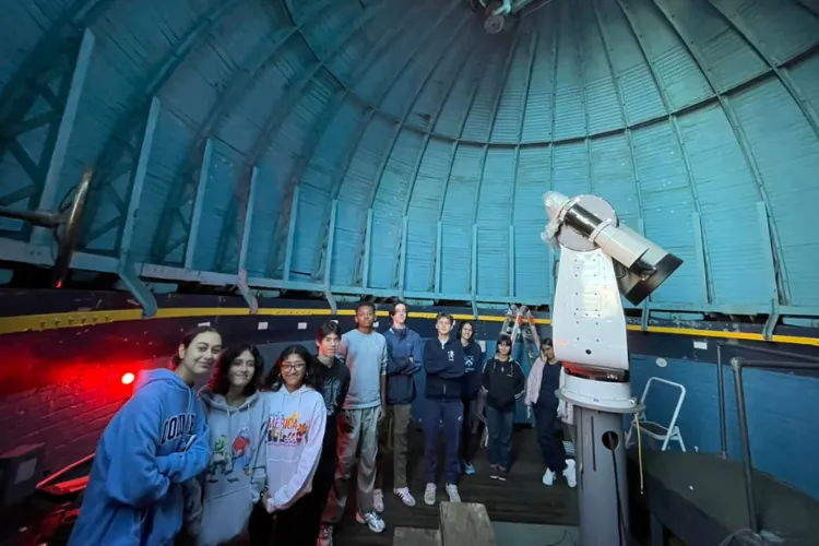 Columbia STAR Program participants in the Dome