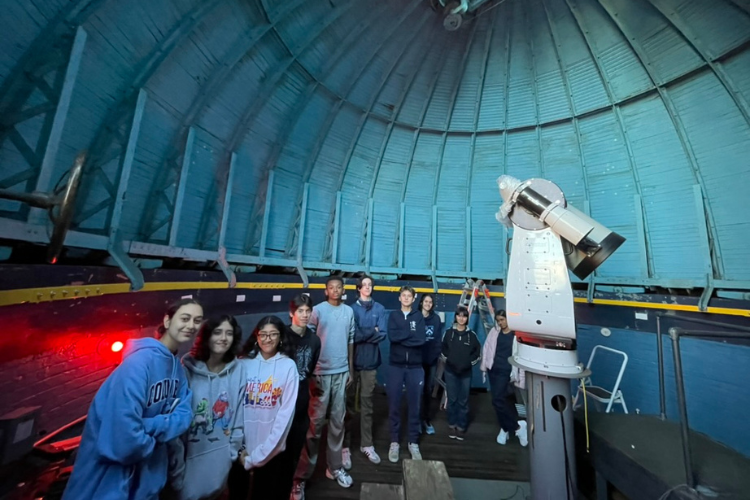 Columbia STAR Program participants in the Dome