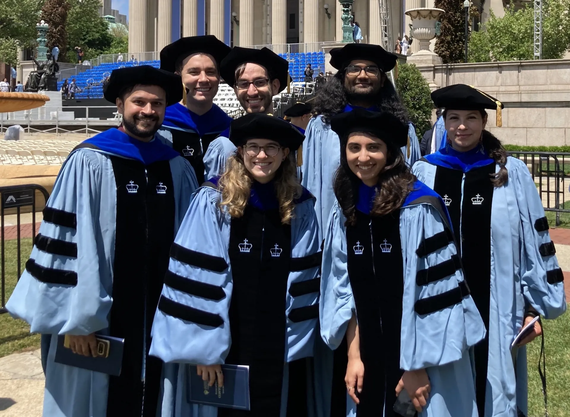 A Photograph of members of the 2021/2022 doctoral graduating class